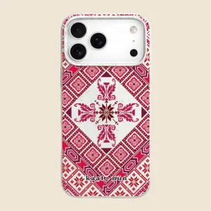 Tatreez Threads iPhone Case Smooth Design Durable Shell