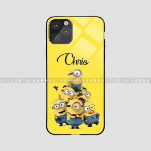 Shock Layer Lightweight texture Glossy Protective Case With Group Minion Name