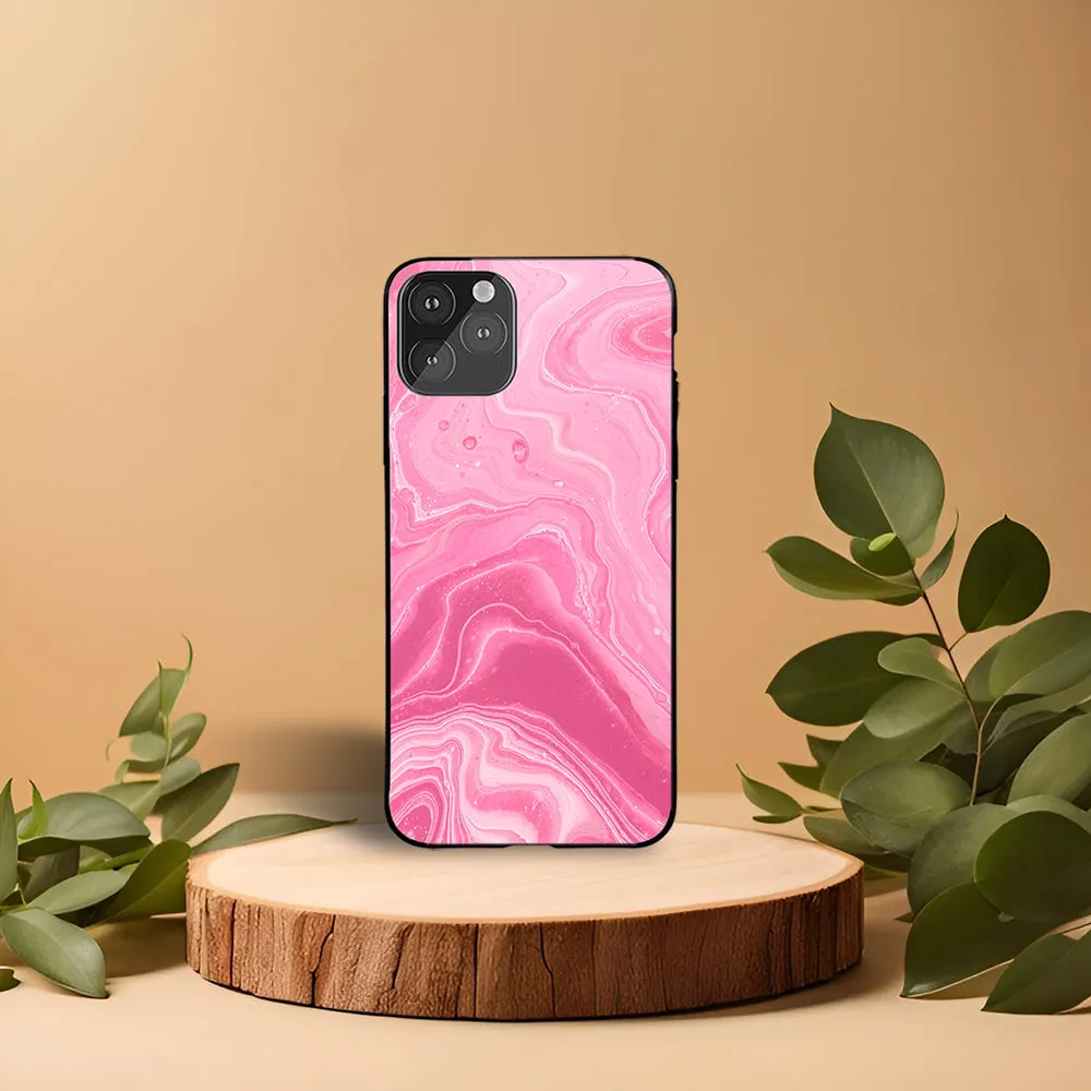 Peachy pink delight Printed Girly phone Case Durable Detail