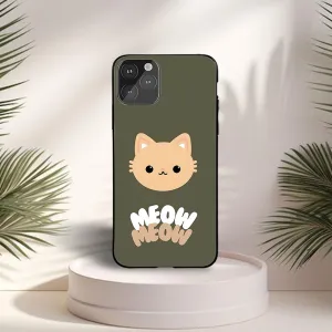 Meow Meow Printed Protective Case Soft Layer