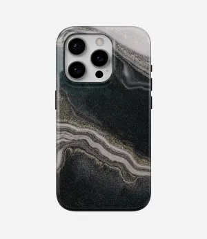Midnight Aura Glossy Armoured Case Elegant Pattern Design Fashion Detail
