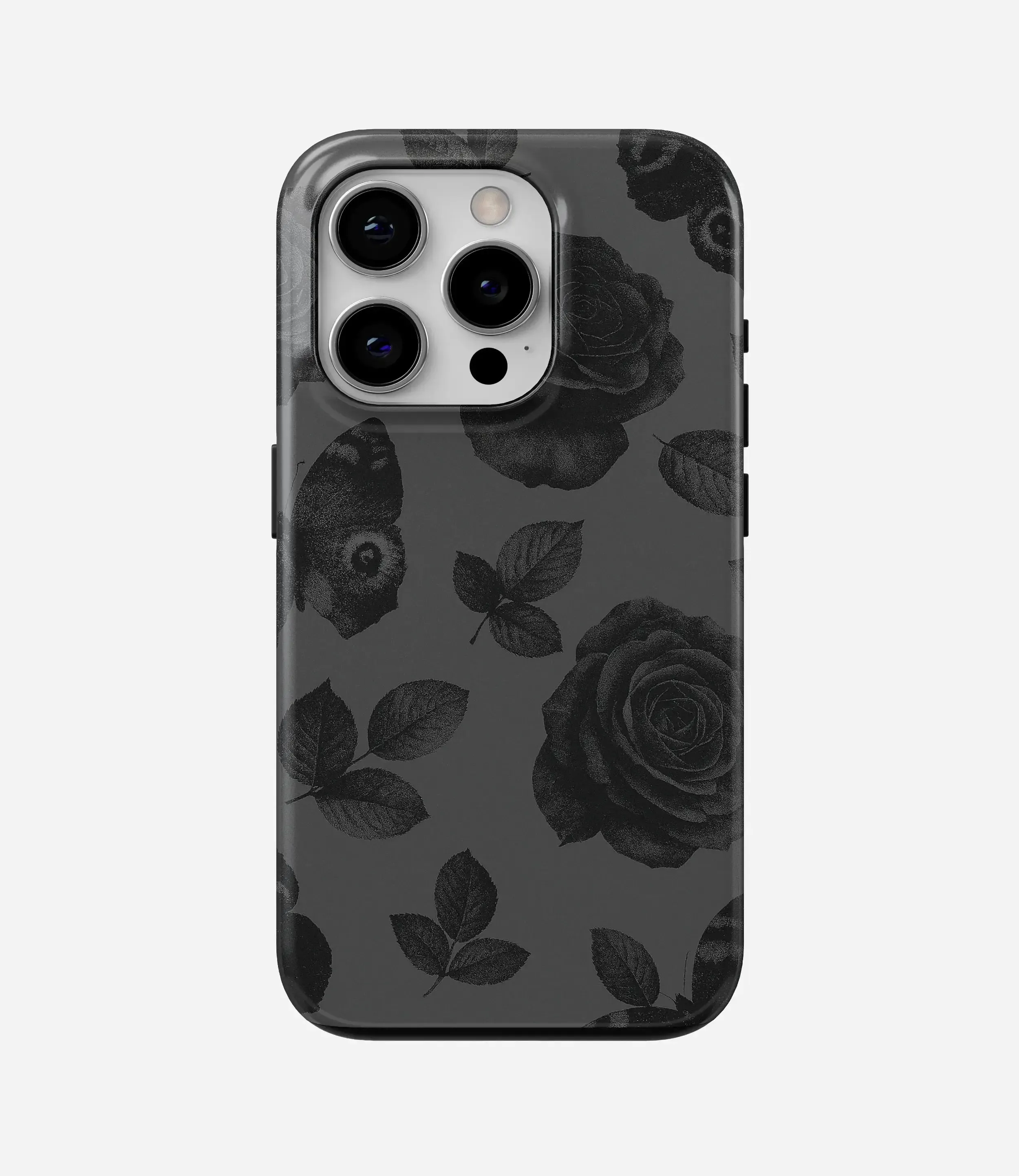 Midnight Bloom Glossy Armoured Case Compact Pattern