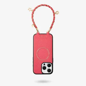 Fashion Accessory Office use Minimal Style Kit- Magnetic Phone Case with Elegant Wristlet