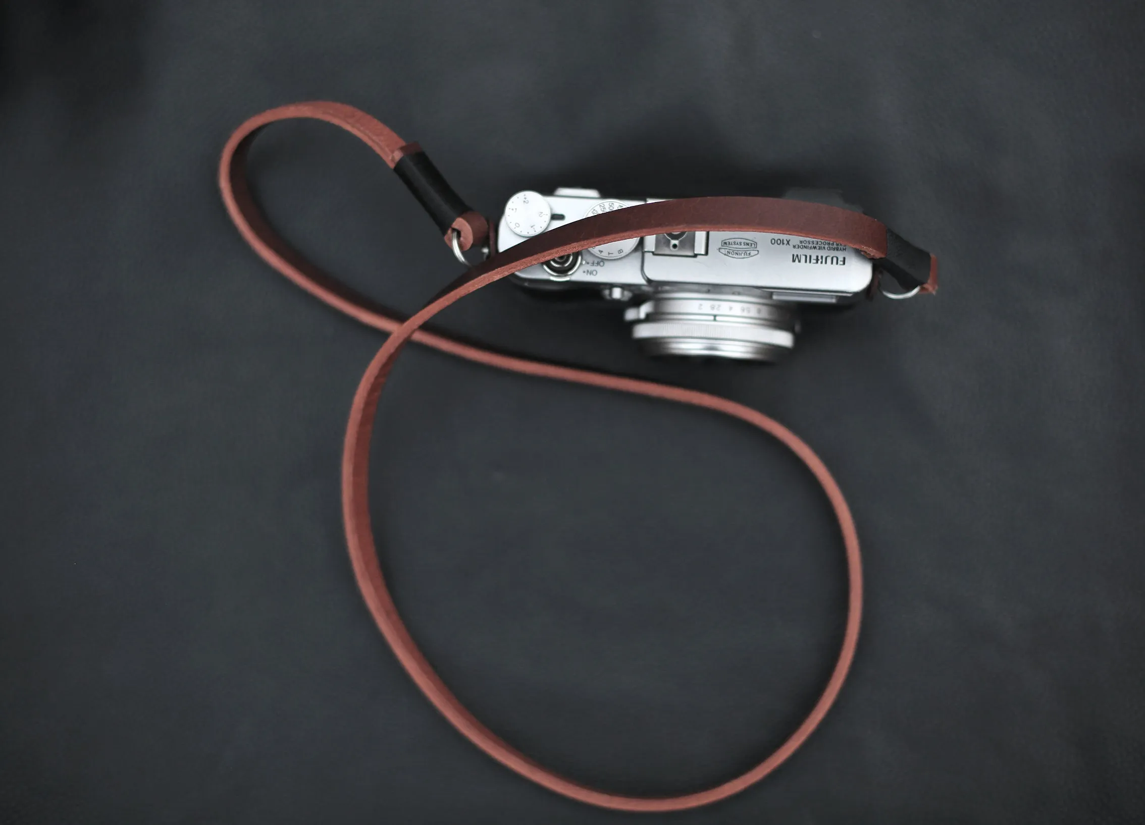 Handmade Tan Leather Camera Strap ?C 9mm Thick Vegetable Tanned, Retro Style for Mirrorless & DSLR Soft Fabric