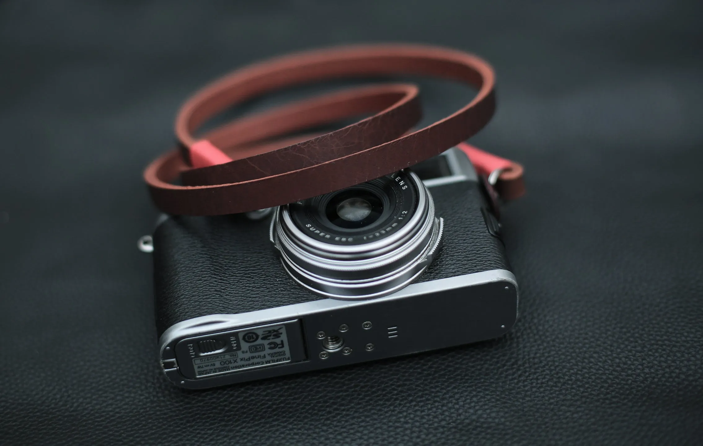 Handmade Tan Leather Camera Strap ?C 9mm Thick Vegetable Tanned, Retro Style for Mirrorless & DSLR Soft Weave