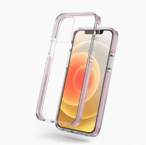 Pink for iPhone 12 Pro Cases TAFFYCA Series Protective Layering