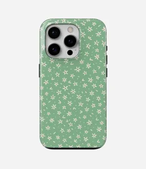 Mint Meadow Glossy Armoured Case Pocket Size Modern Grip