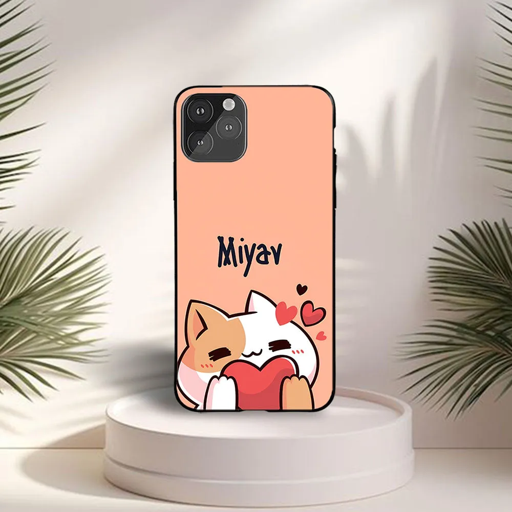 TPU Material Unique Artwork Miyav Printed Protective Case