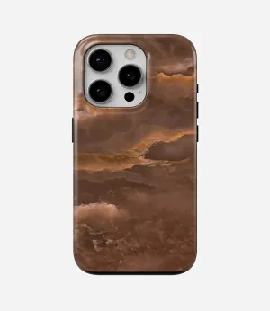 Compact Feel Mocha Cloudstone Glossy Armoured Case