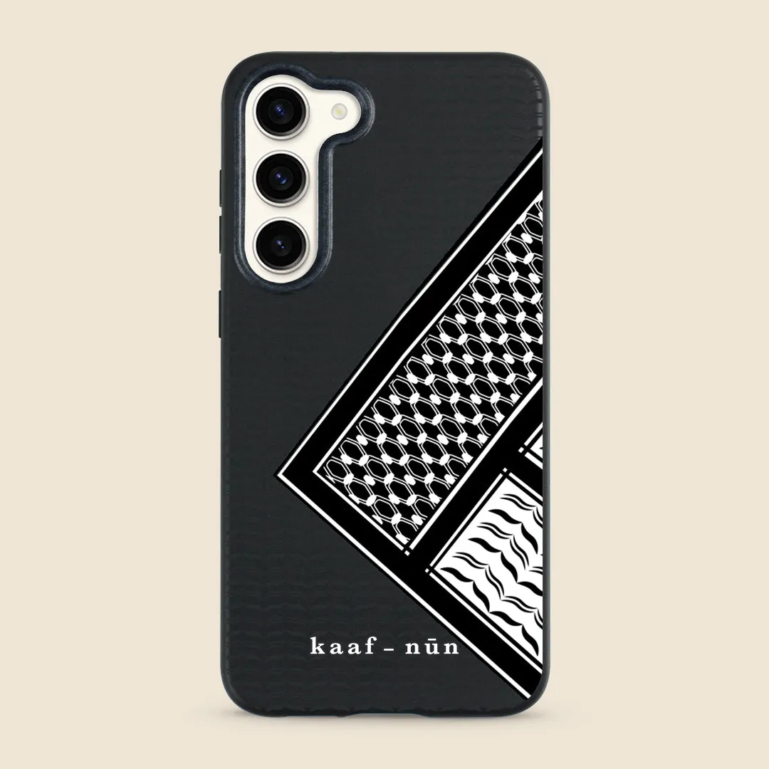 Raised Edges Edge Protection Keffiyeh Samsung Phone Case