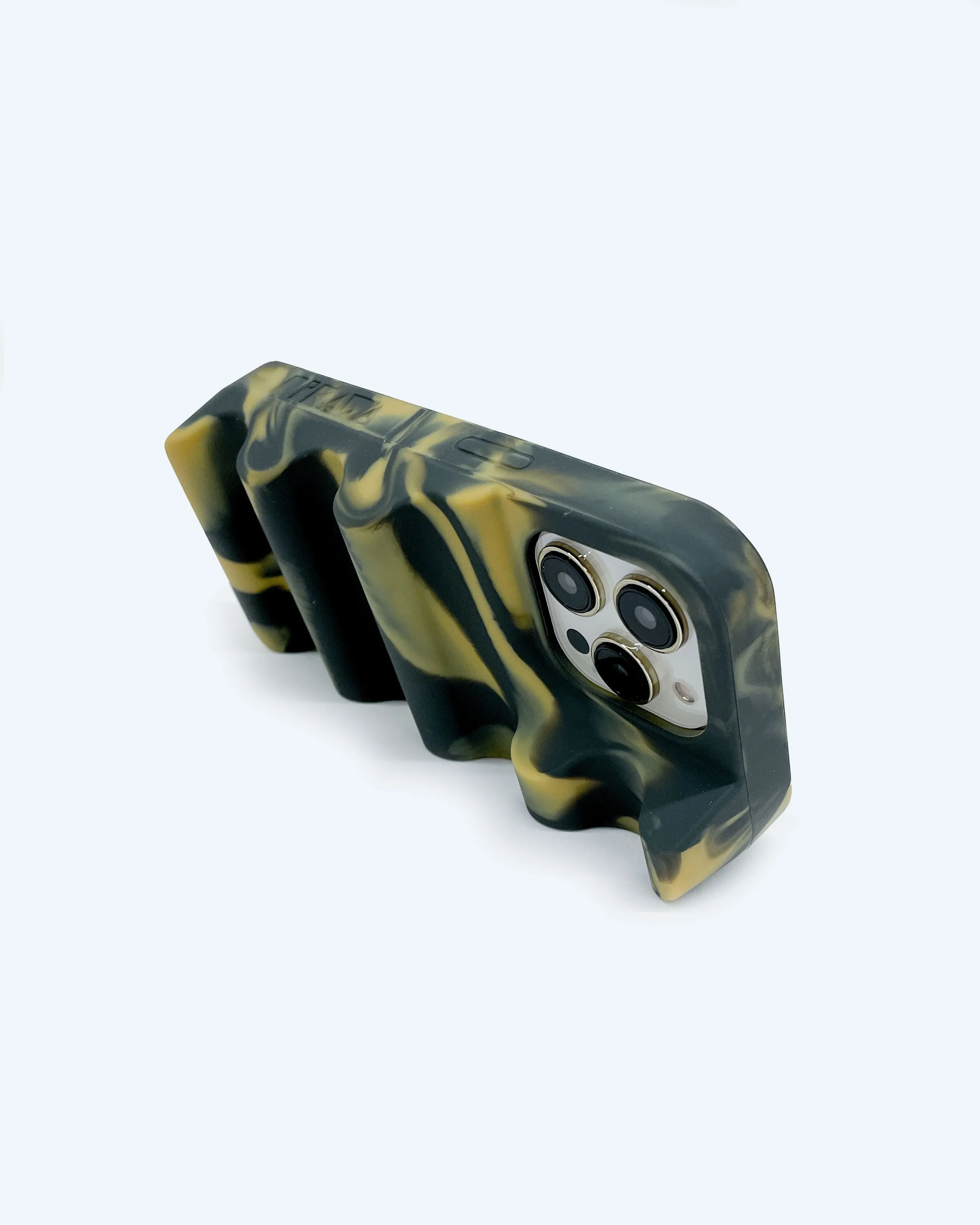 anti dust Nami Phone Case in Cappuccino Swirl