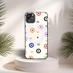 Protective Shell Multicolor Evil Eye Printed Phone case