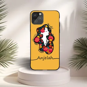 Nature Girl Name Case Elegant Comfort