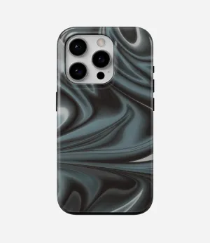 Obsidian Swirl Glossy Armoured Case Gloss Finish Design Everyday Accessory