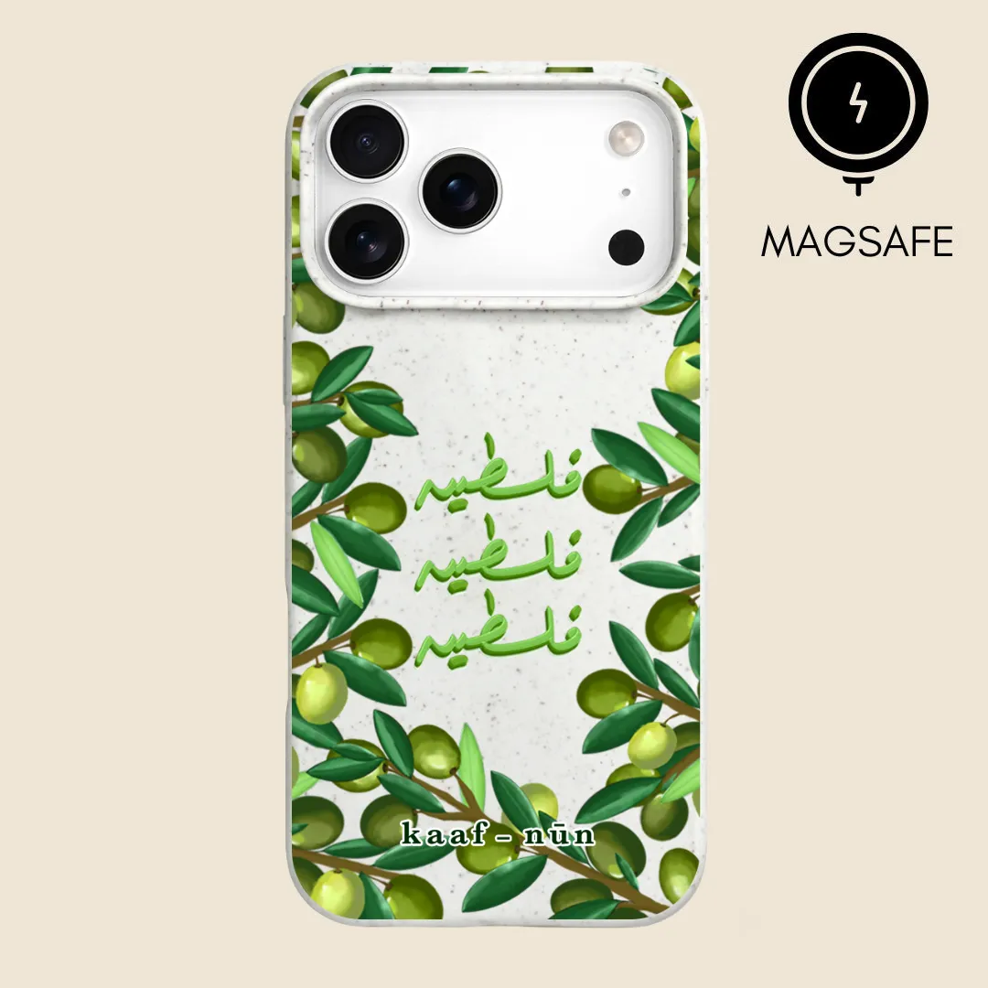 Handy Use Enhanced grip Olive Orchards MagSafe iPhone Case