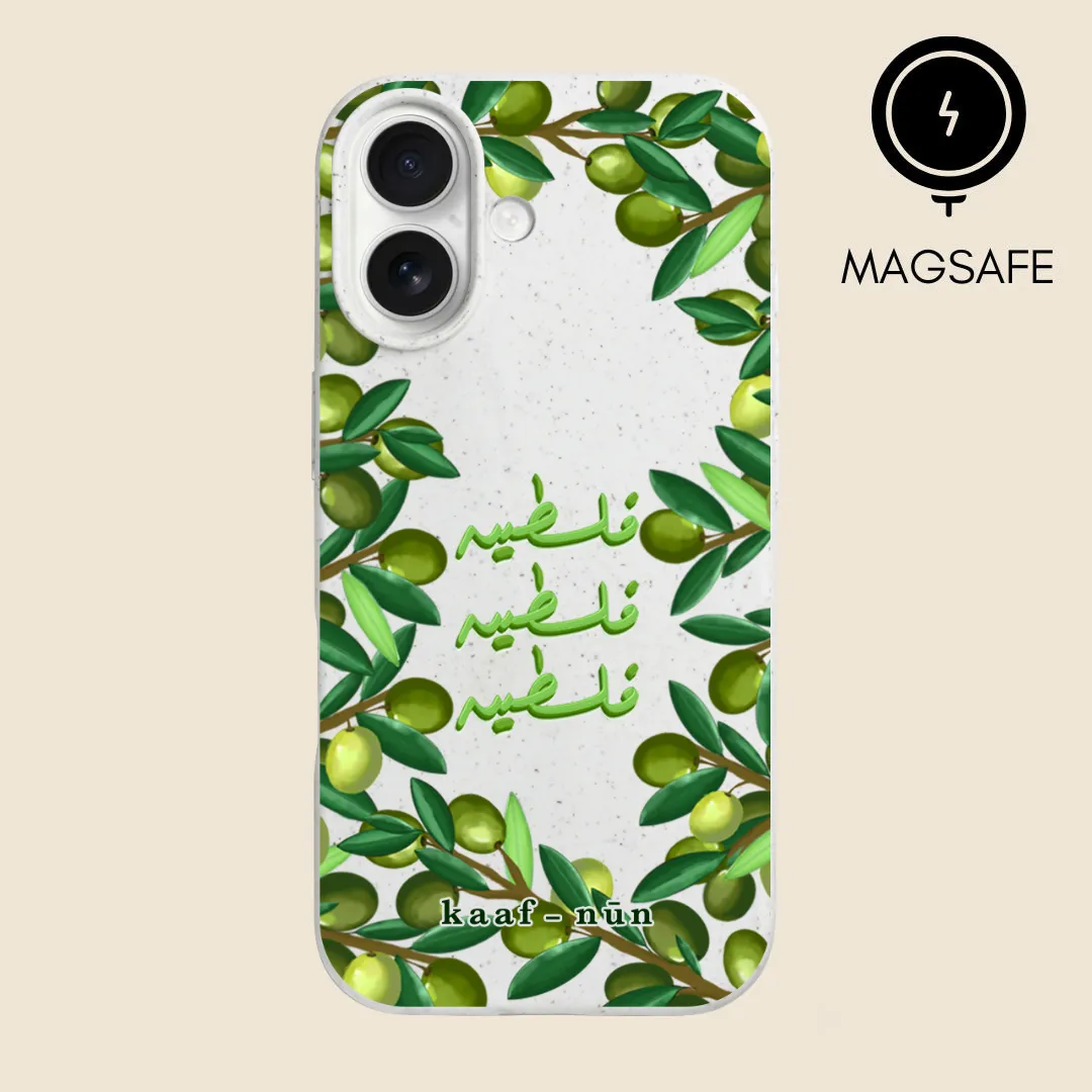 Light Build Impact Cushion Olive Orchards MagSafe iPhone Case