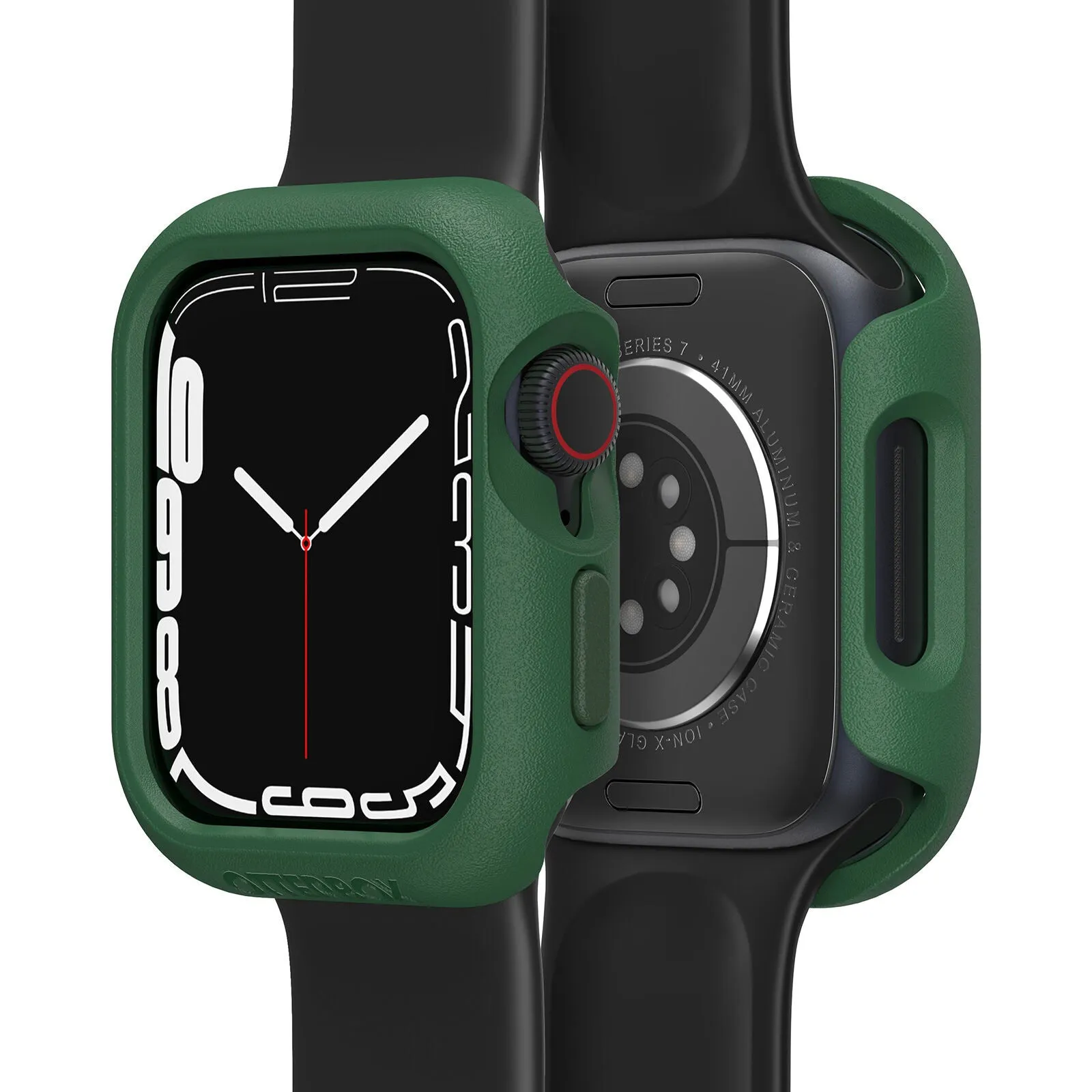 OtterBox Apple Watch 45mm Bumper Case (Green) TPU Armor Shell Flexible Protection