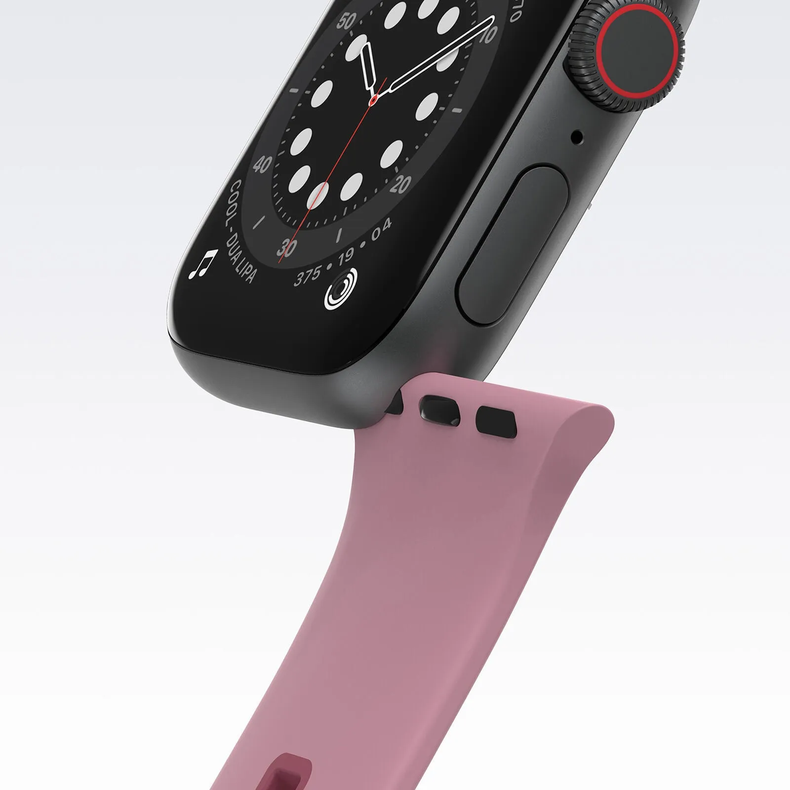 Ergonomic Fit OtterBox Apple Watch Strap (Pink)