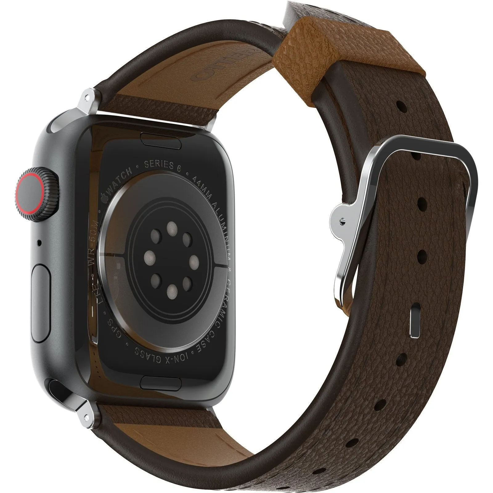 Otterbox Apple Watch Symmetry Cactus Leather Strap (Brown) Light Comfort