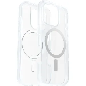 OtterBox React Cover with MagSafe for iPhone 16 - Clear Creative Texture Trendy Finish