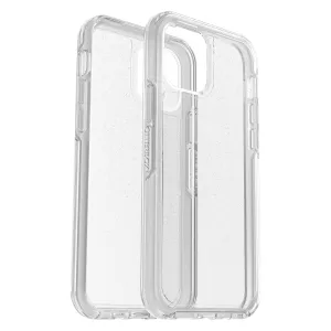 Lightweight texture OtterBox Symmetry Clear Cover for iPhone 12/12 Pro - Stardust
