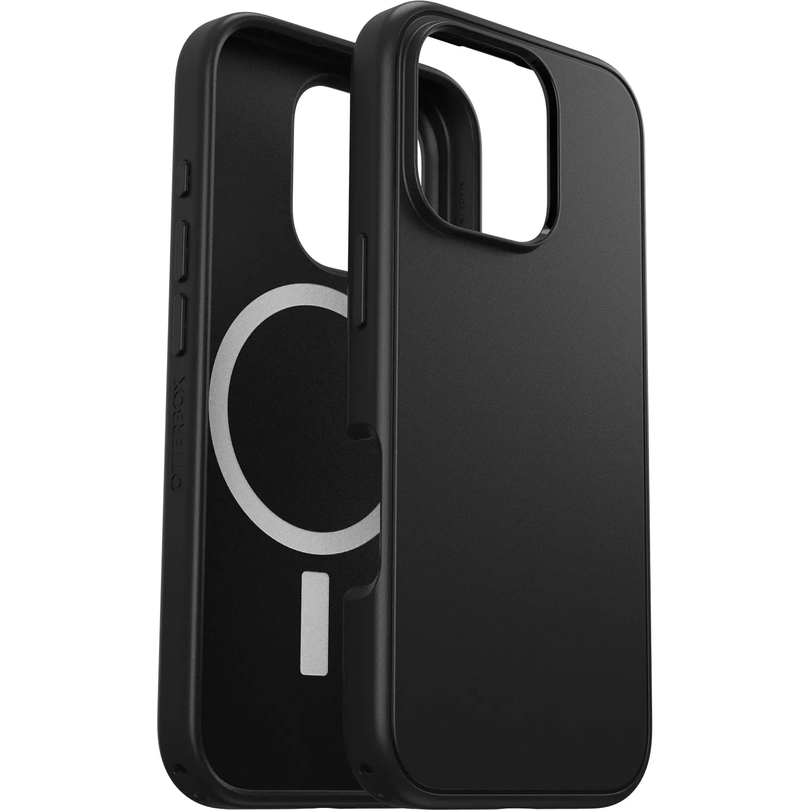 Hybrid Material OtterBox Symmetry Cover with MagSafe for iPhone 16 Pro - Black