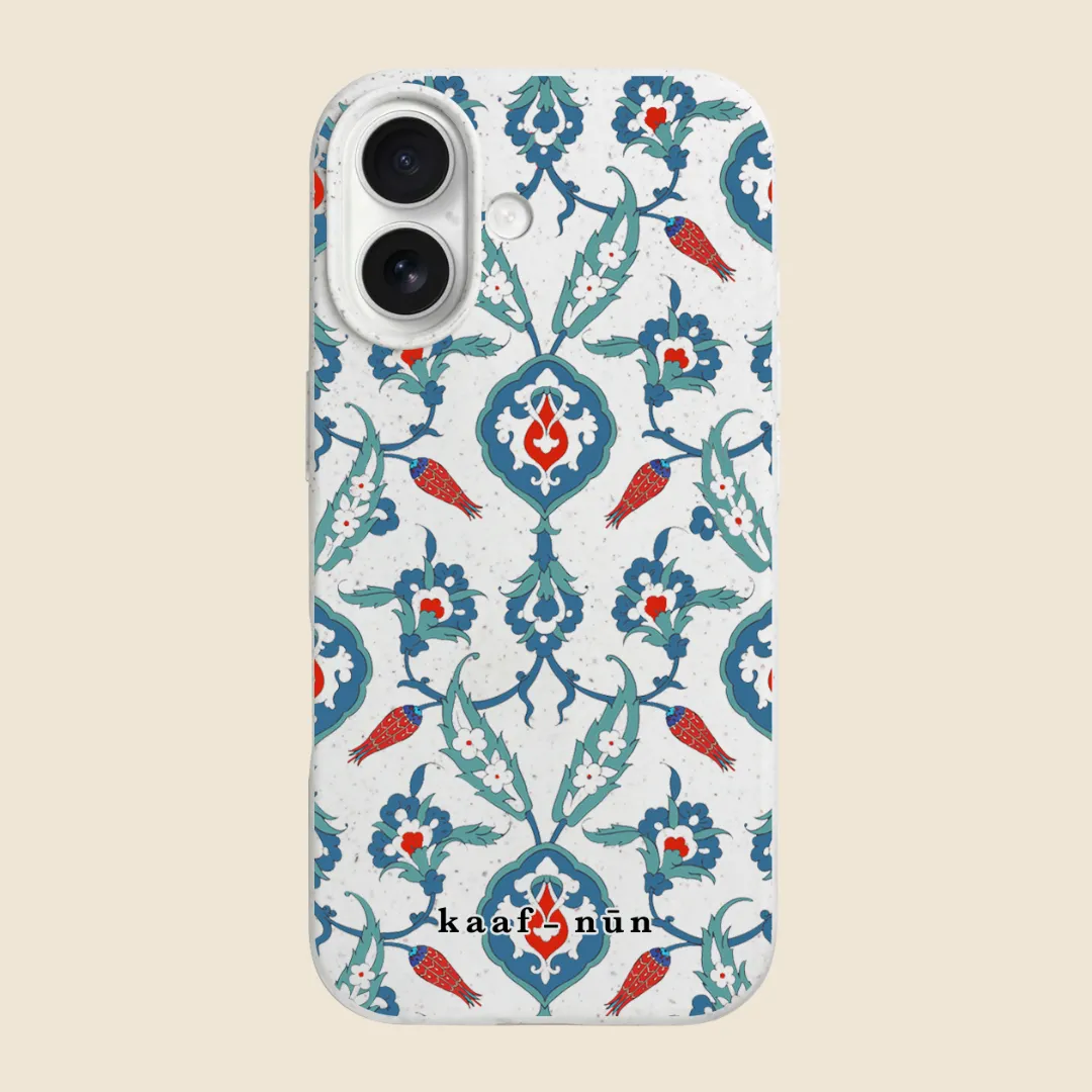 Matte Texture Design Modern Frame Ottoman Gardens Floral iPhone Case