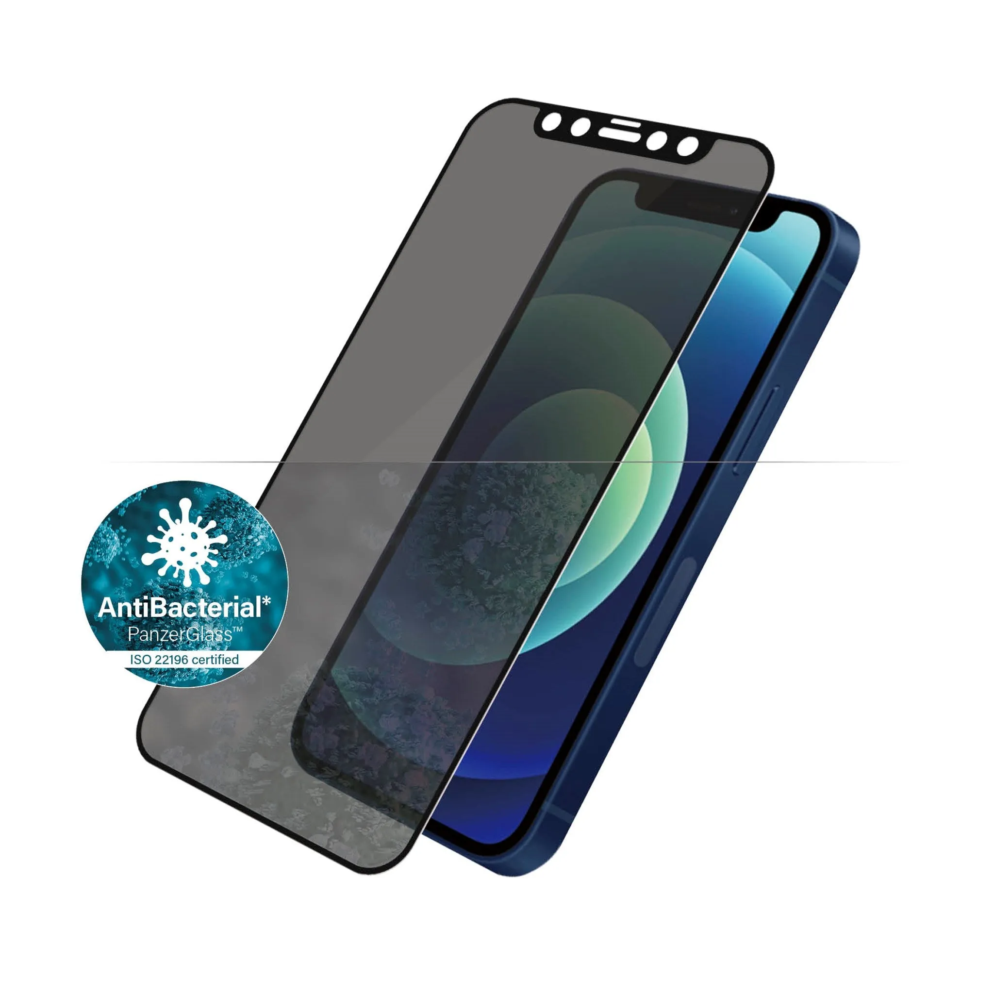PanzerGlass? Privacy Screen Protector iPhone 12 Mini | Edge-to-Edge Water Resistant