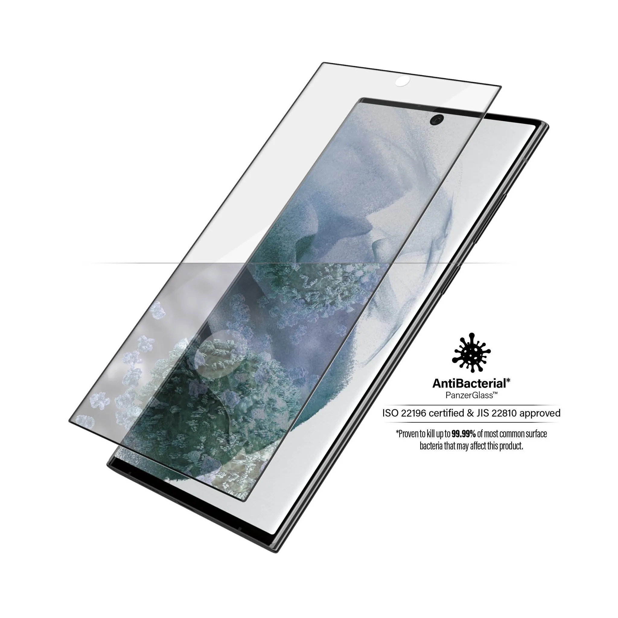PanzerGlass? UltraForce1 Samsung Galaxy S22 Ultra 5G | Screen Protector Precision Cut Protective Layer