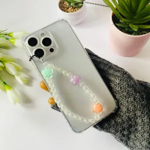 Light Frame Pastel Flower Charms For Phone Case