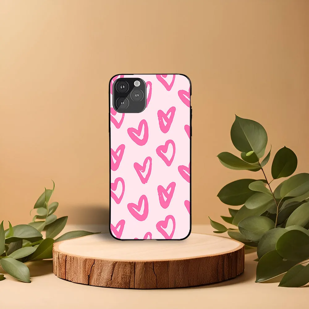 Durable Layer Peachy pink delight Printed Girly phone Case