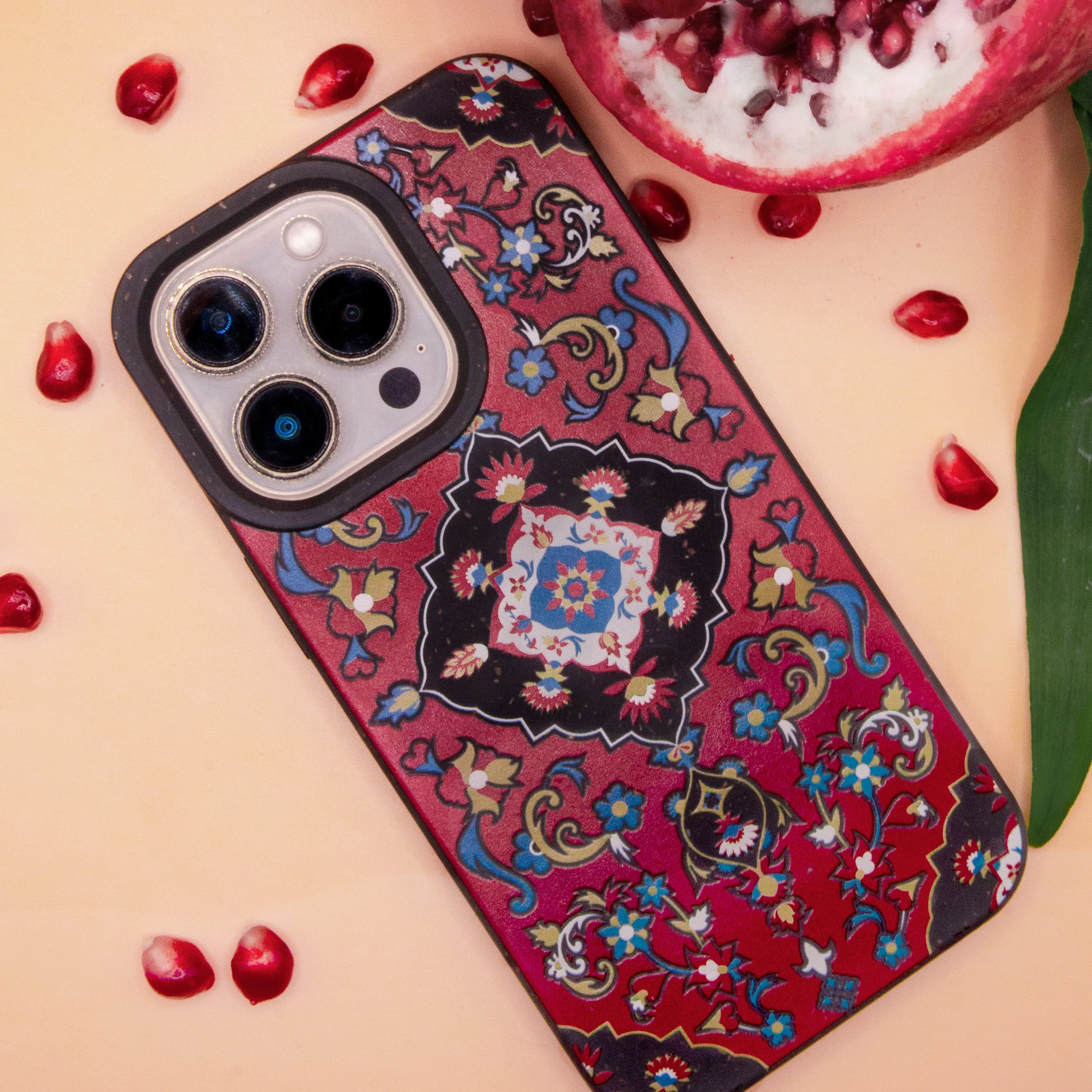 Textured Comfort Compact Shape Persiana Oriental Carpet Samsung Phone Case