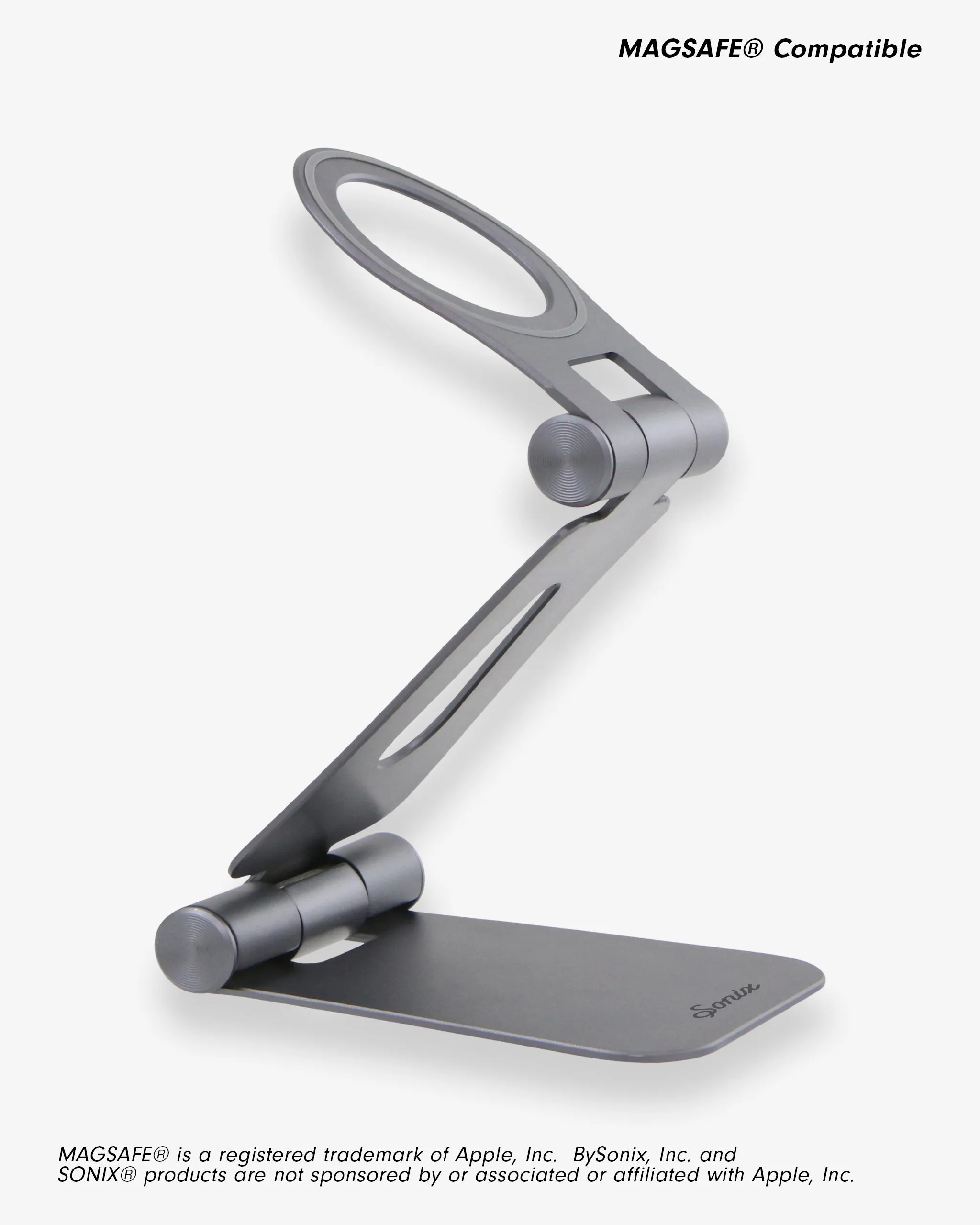 Strong Mobile Dock Magnetic Snap MAGLINK? Pedestal Phone Stand - Graphite