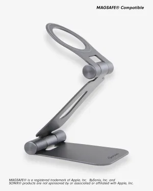 Strong Mobile Dock Magnetic Snap MAGLINK? Pedestal Phone Stand - Graphite