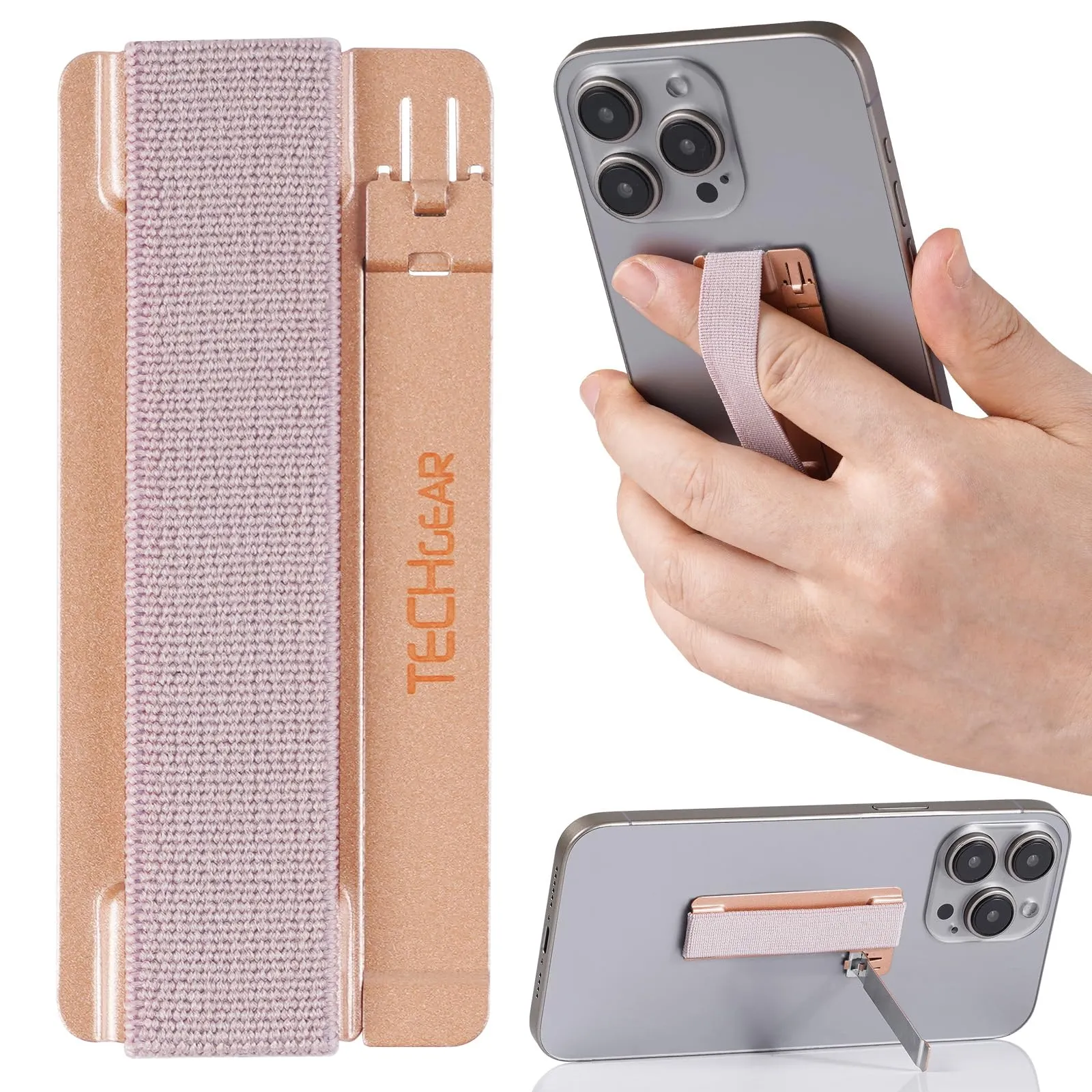 Phone Grip Holder & Stand Hands-Free Car Dock Portable Desk Clip-On Dock