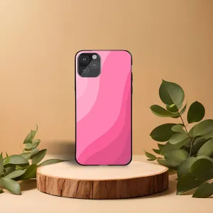 Pink horizon Printed Girly phone Case Elegant Edge