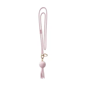 solid color Pink Lollipop Cross-Body Charm
