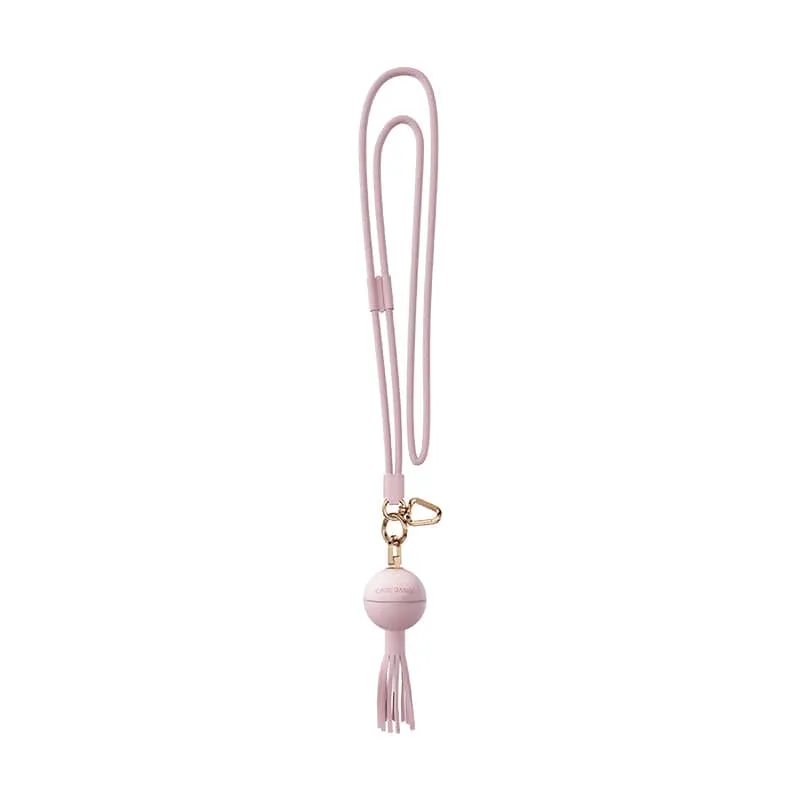 solid color Pink Lollipop Cross-Body Charm