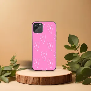 Pink perfection Printed Girly phone Case Smooth Craft
