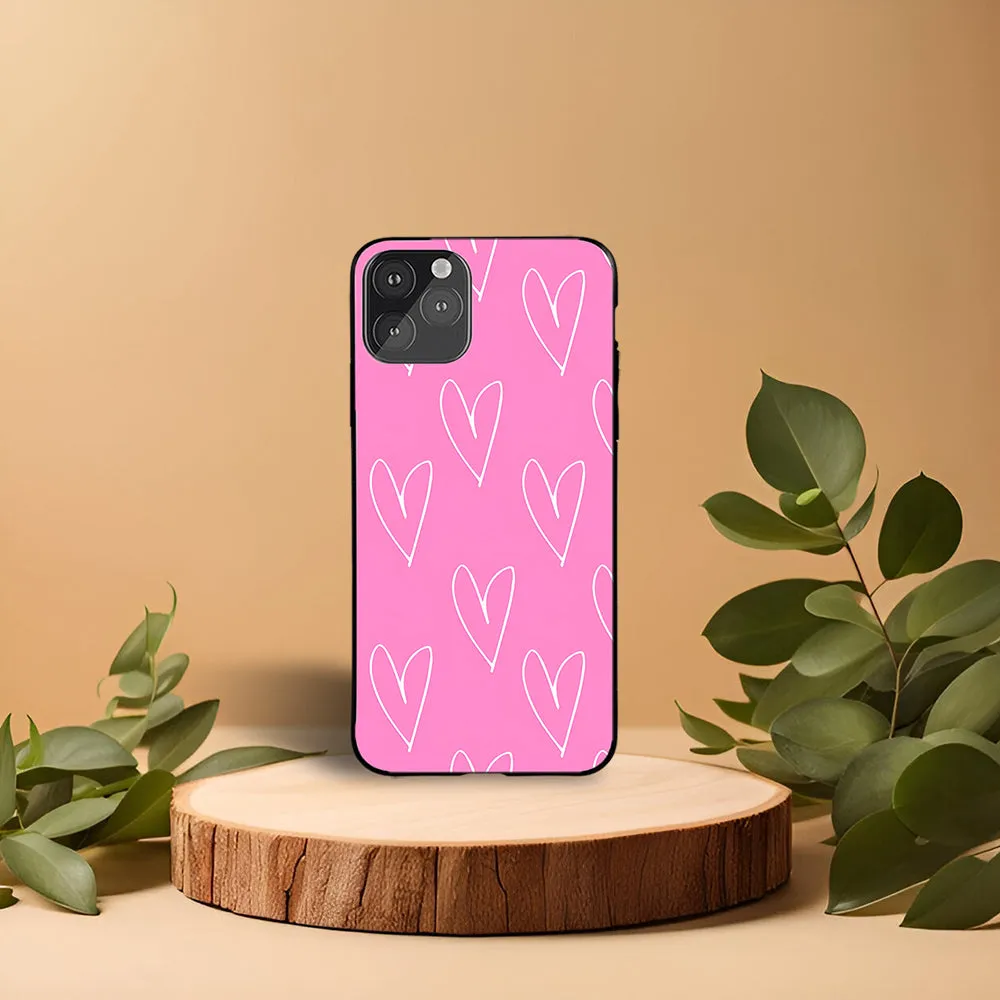 Pink perfection Printed Girly phone Case Smooth Craft