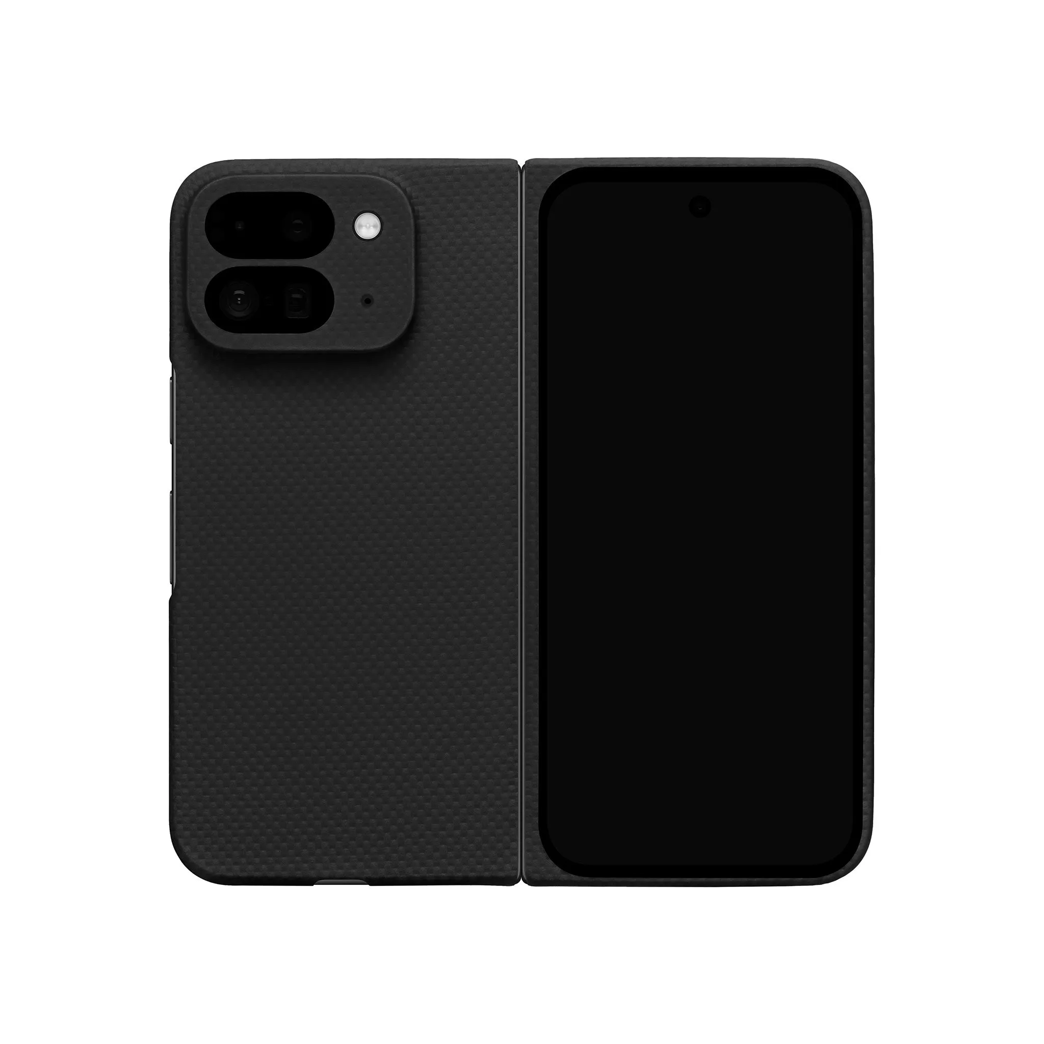 Pixel 10 Pro Fold Case Clear Finish Shock Frame