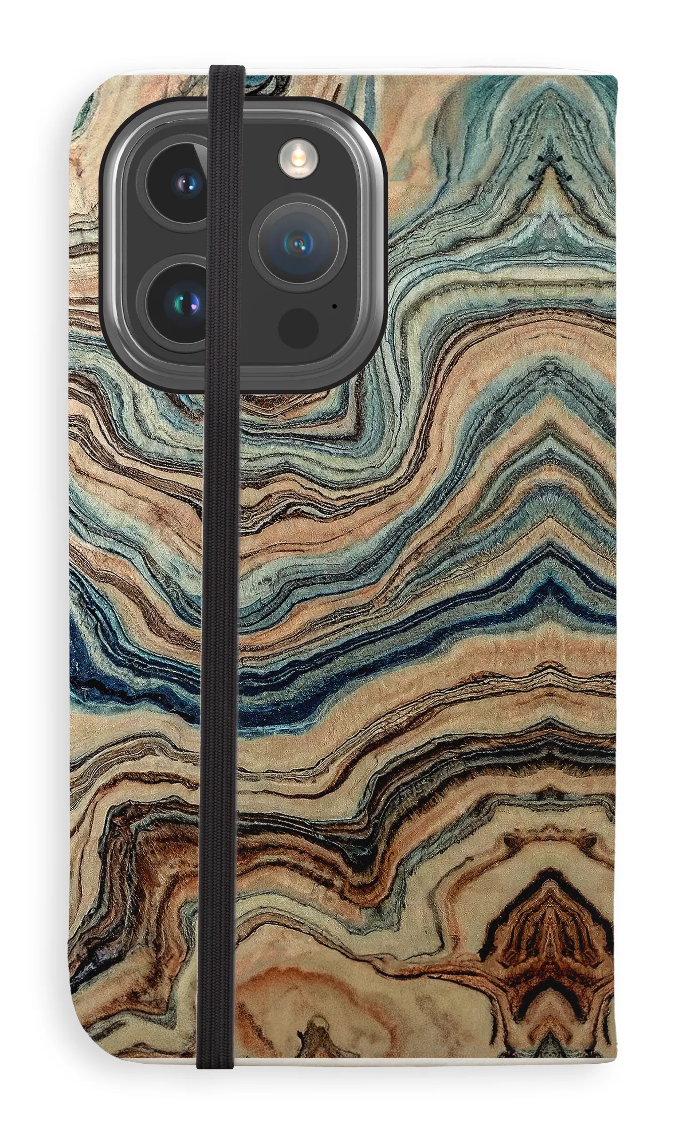 Premium Texture Elegant Shield Whispering Woods Folio Case