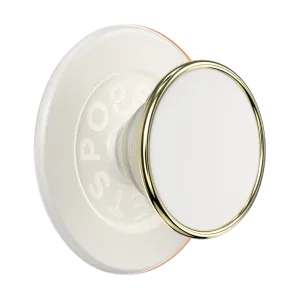 Slide Max Pro Grip Pop Socket Ergonomic Grip Coconut Creme PopGrip for MagSafe
