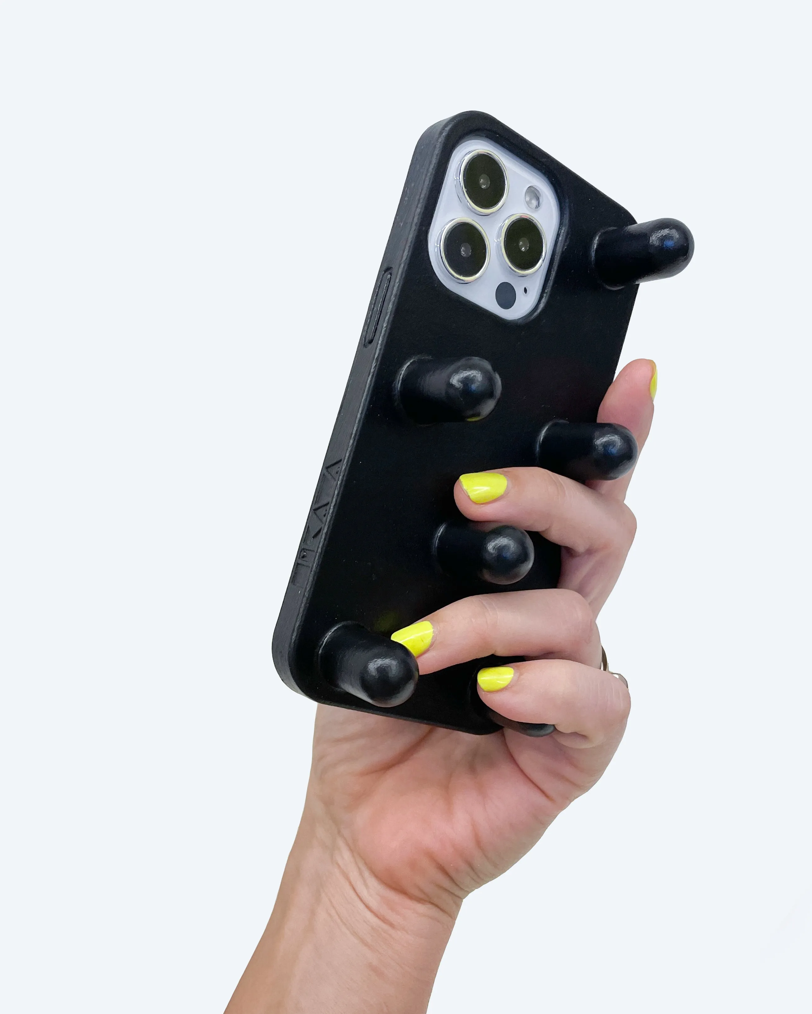 Smooth Pattern Poki Phone Case in Onyx