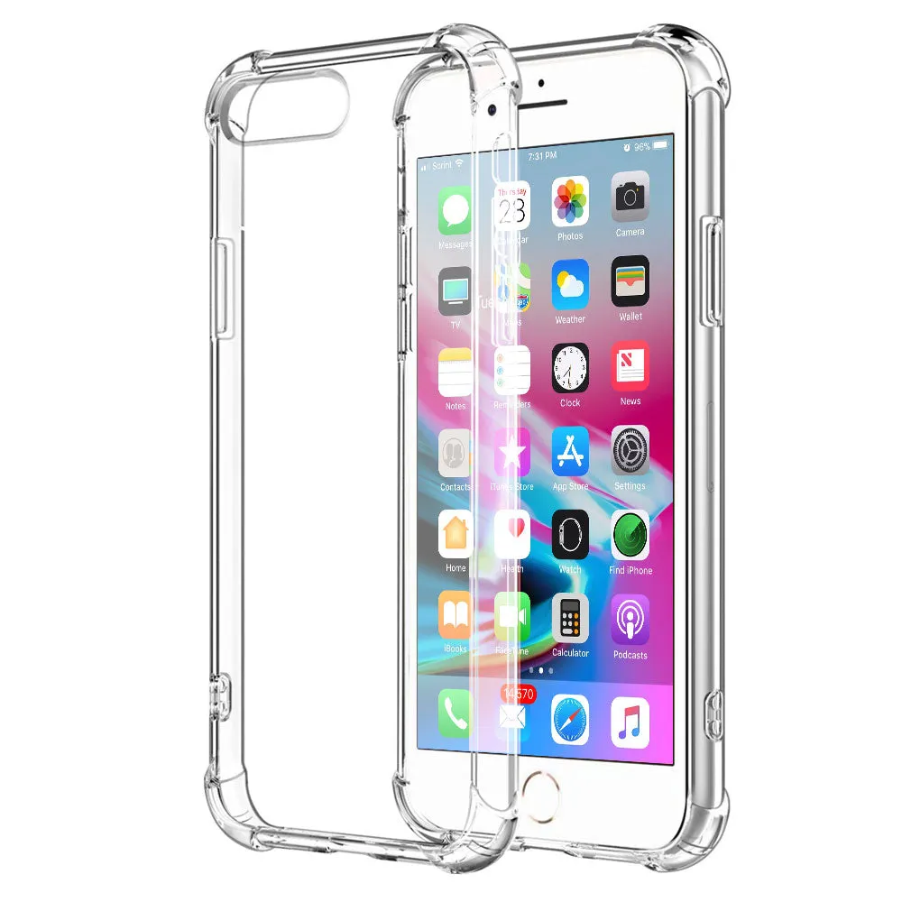 Portable Shield Durable Shape Premium Clear Case for Apple iPhone 8 Plus with Ultimate Protection
