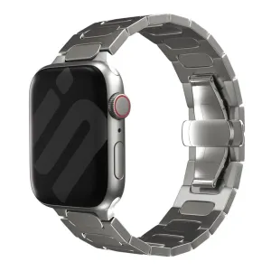 Travel Ready Apple Watch Bullet Titanium Strap (Titanium)