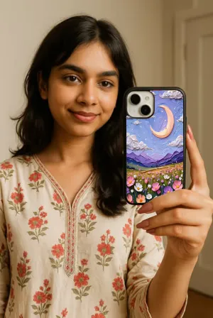 Soft Cushion Beauty In Floral Printed Protective case