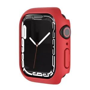 Drop Resistant Apple Watch 8 PC Hard Case 41mm (Red)