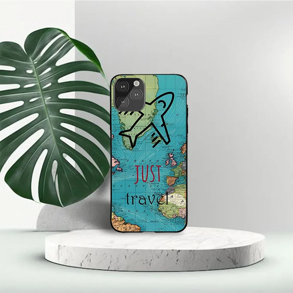Just Travel Phone Case Pocket Friendly Smooth Finish