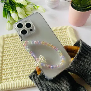 Multicolor Transparent Bow Charms For Phone Case High strength